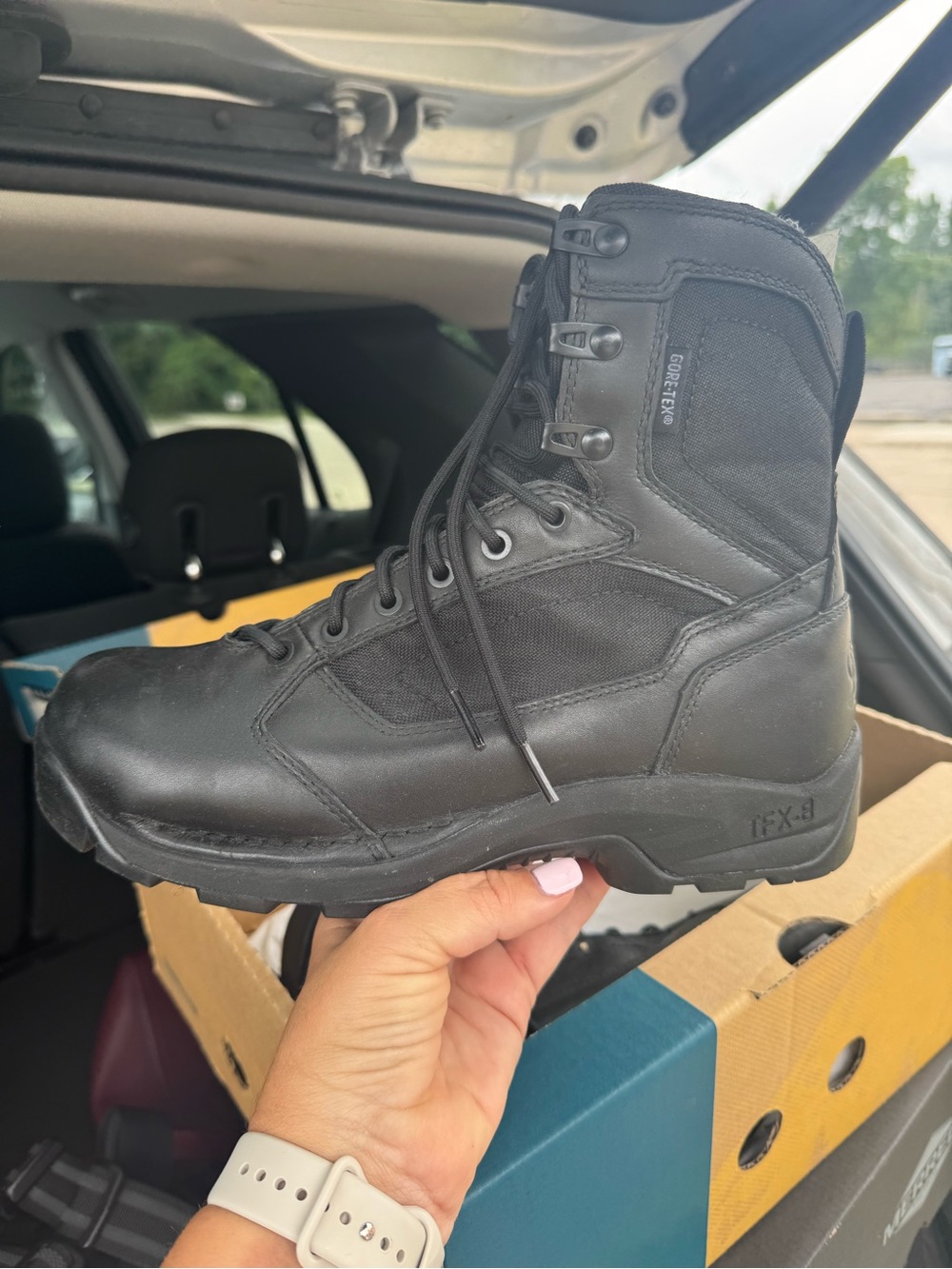 Danner Black Tactical Gore-Tex Lace-Up Boots